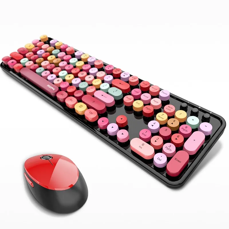 Colorful Wireless Keyboard