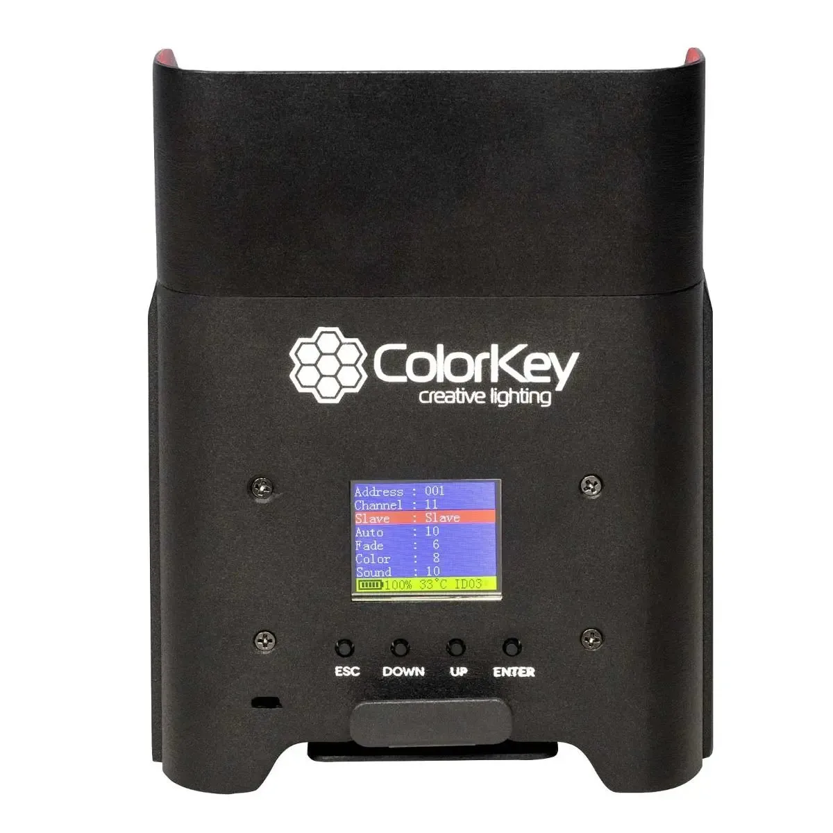 ColorKey CKU-7064 4-Pack AirPar HEX 4 Bundle with Hardshell Case