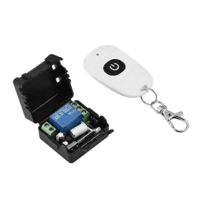 [Combo 4] DC 12V Wireless Remote Switch Single Channel Relay Module RF Wireless Receiver   Remote Control Transmitter