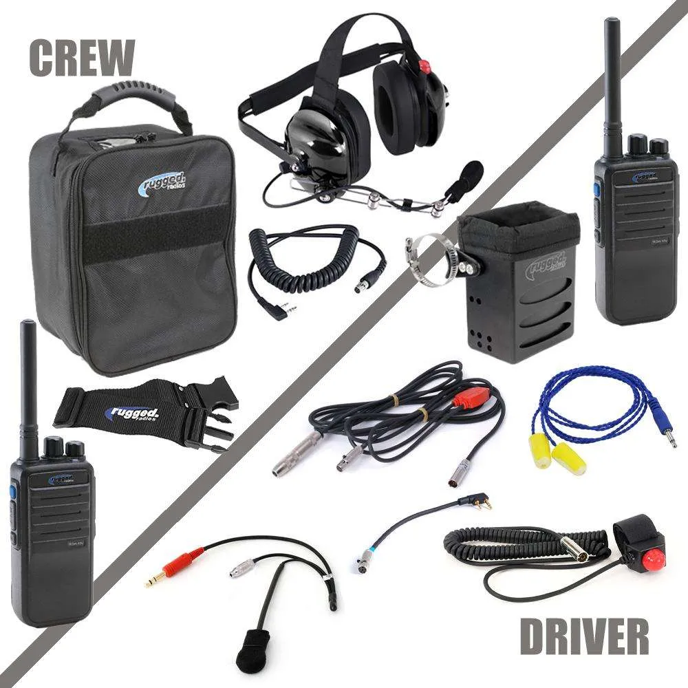Complete Team - Digital NASCAR 3C Racing System with RDH Professional Handheld Radios