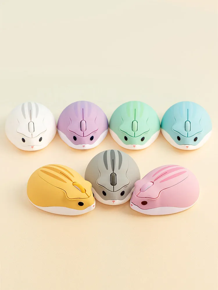Cute Cartoon Hamster Wireless Mouse