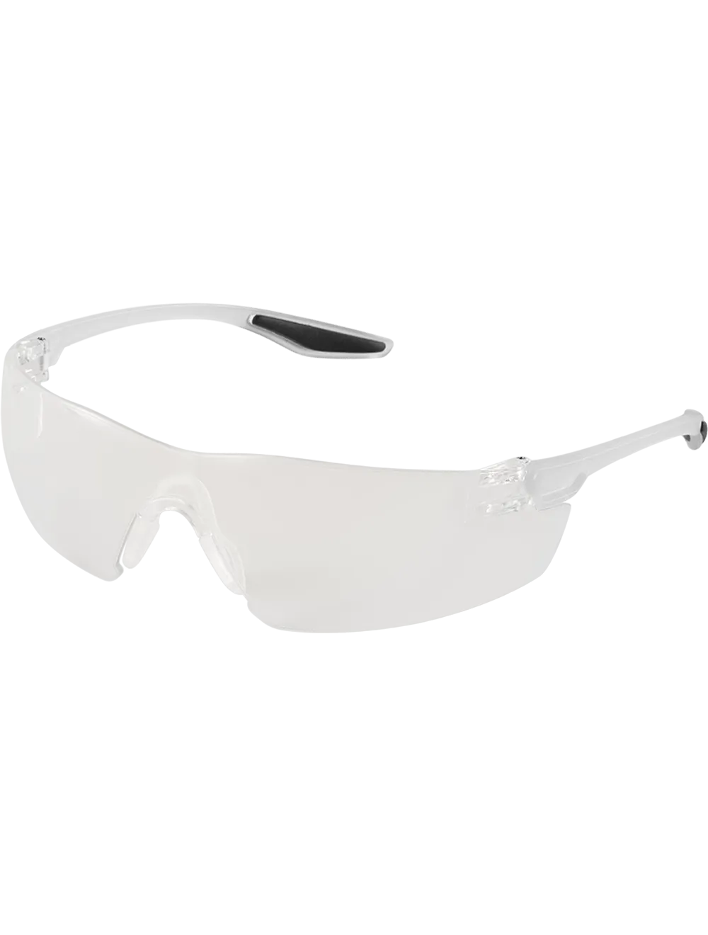 Discus™ Indoor/Outdoor Lens, Frosted Clear Frame Safety Glasses - BH2816