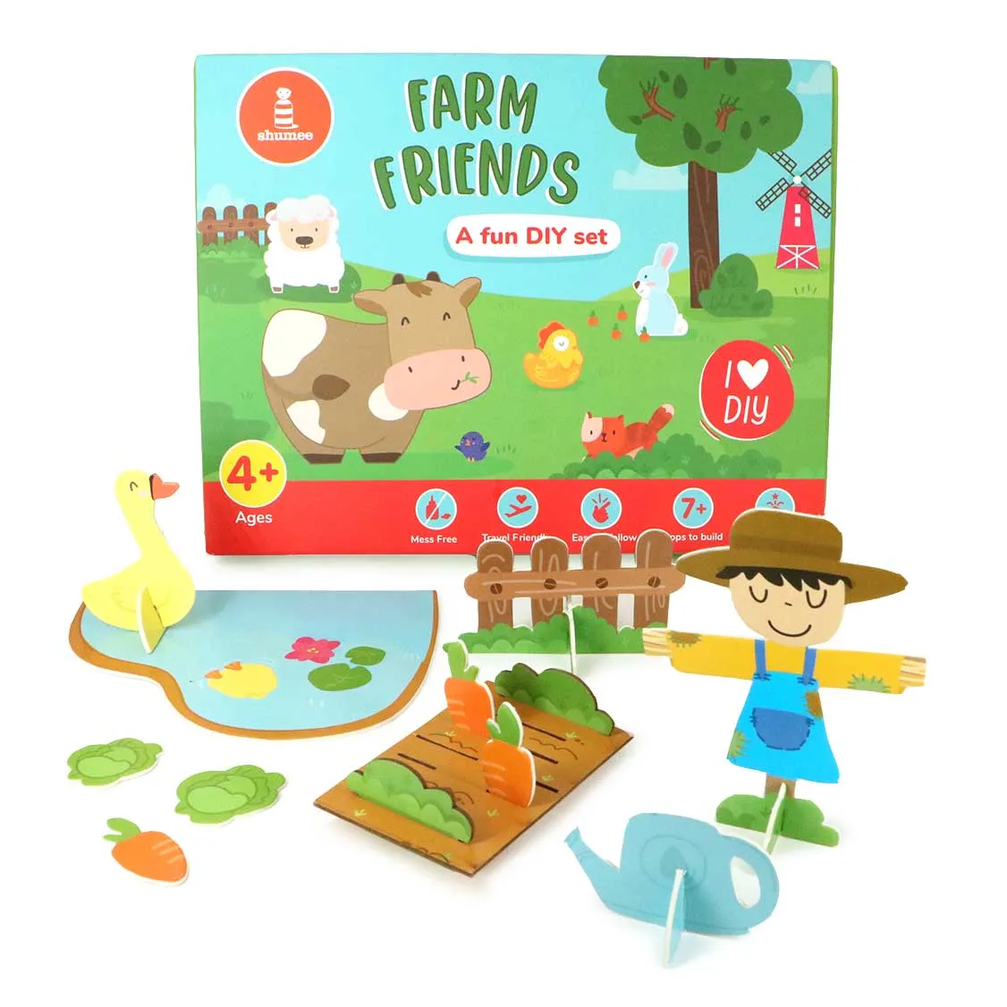 DIY 3D Activity Boxes - Farm, Forest and Circus theme 
 - 3 Years 