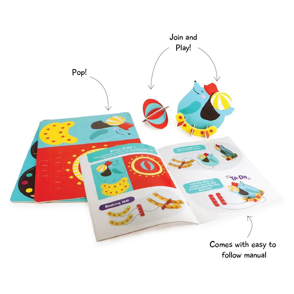 DIY 3D Activity Boxes - Farm, Forest and Circus theme 
 - 3 Years 