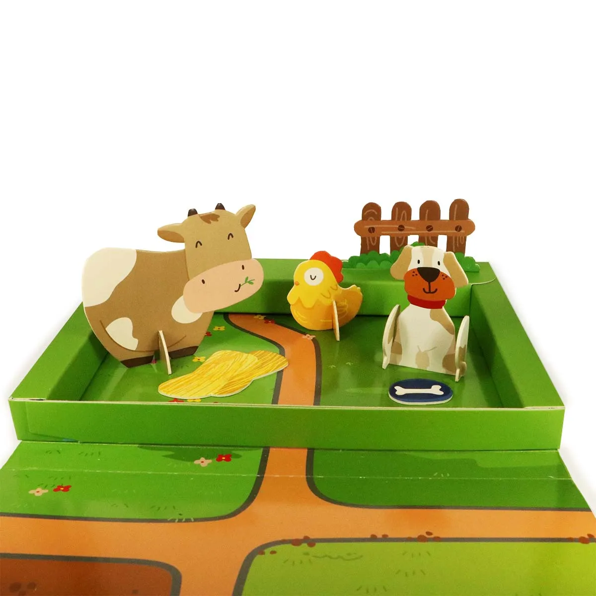 DIY Farm Friends 3D Activity Box  - 4 Years 
