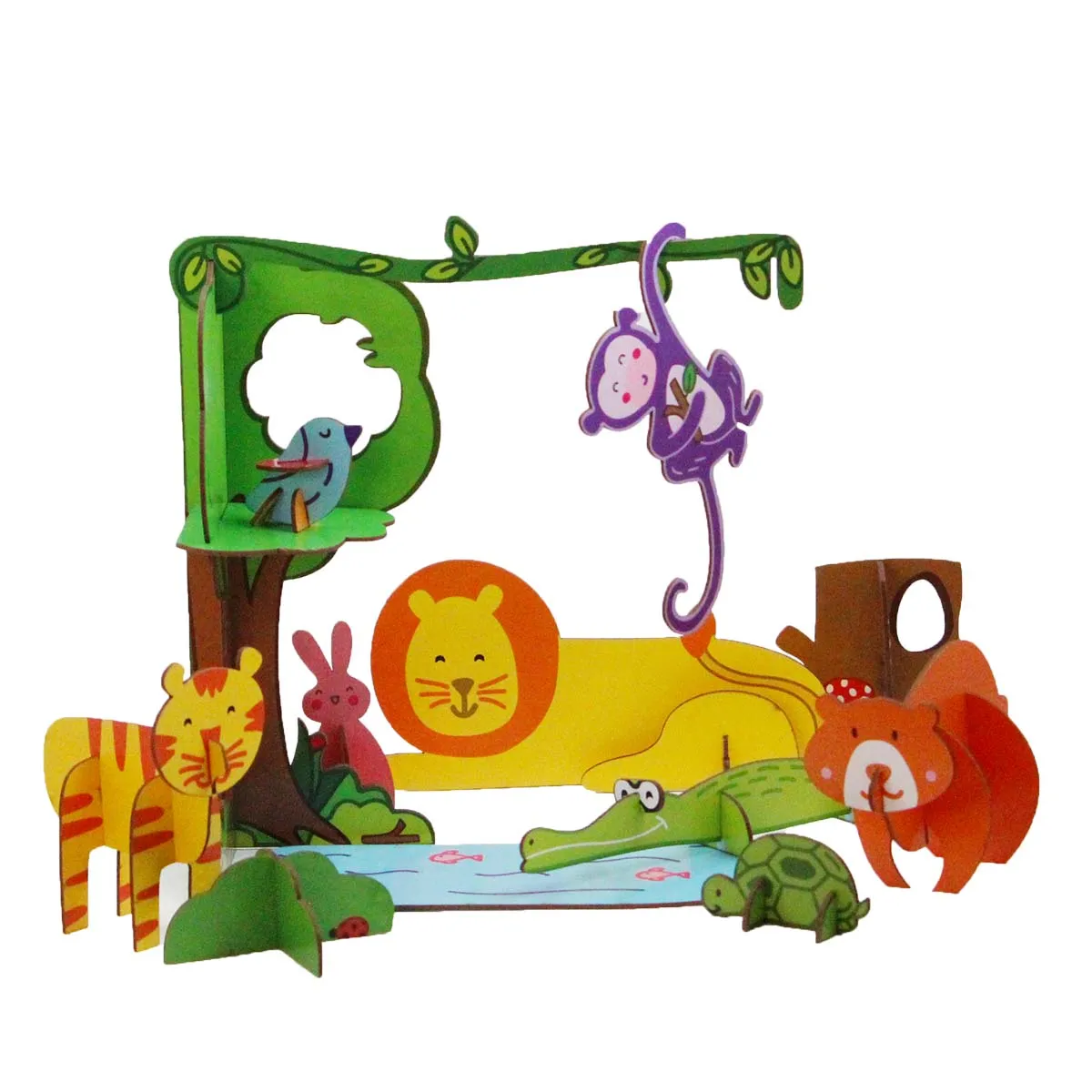 DIY Forest Friends 3D Activity Box  - 5 Years 