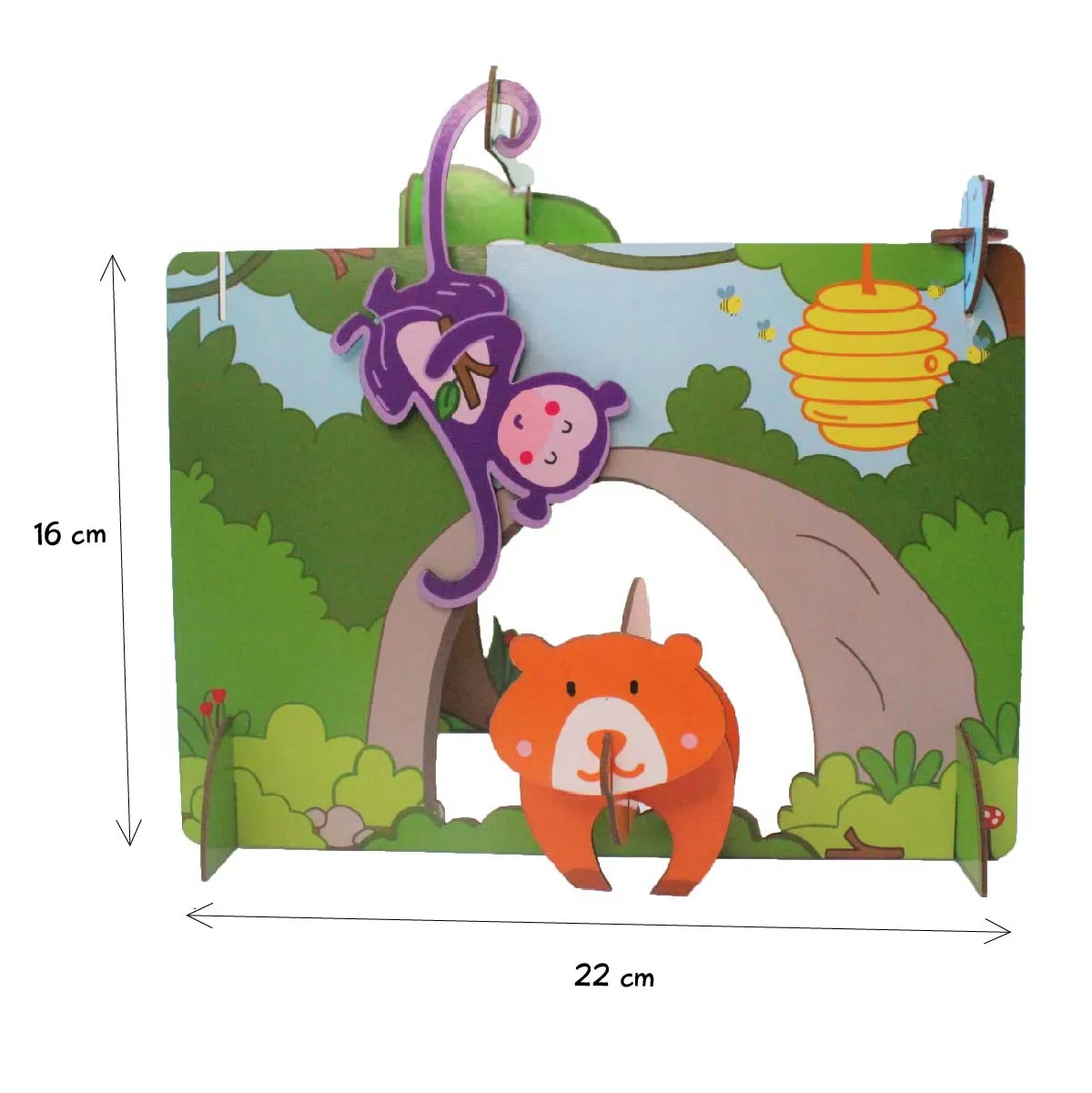 DIY Forest Friends 3D Activity Box  - 5 Years 