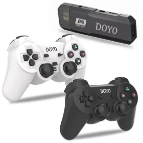DOYO Retro Game Console, 3500  HD Classic Games 10 Simulators Plug and Play 4K HDMI Output for TV