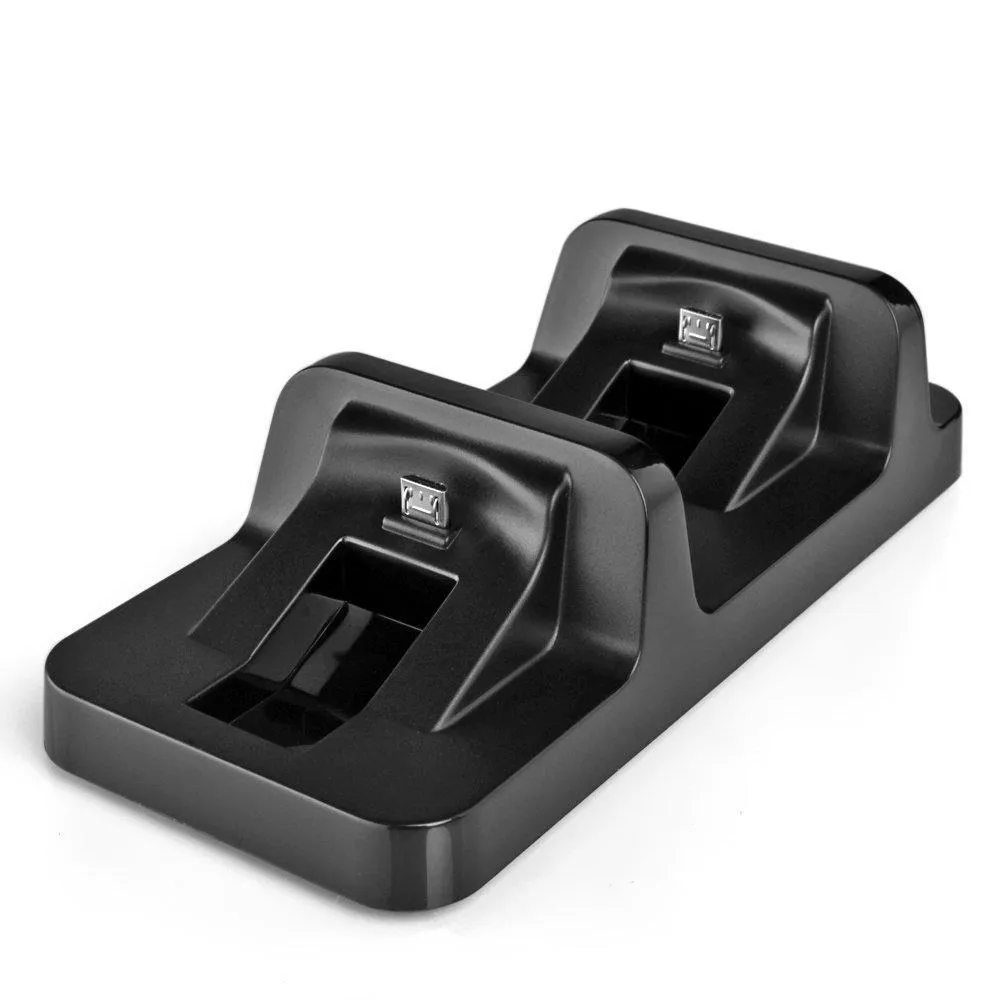 Dual USB Charging Dock Charger Station Cradle For PS4 Wireless Game Controller