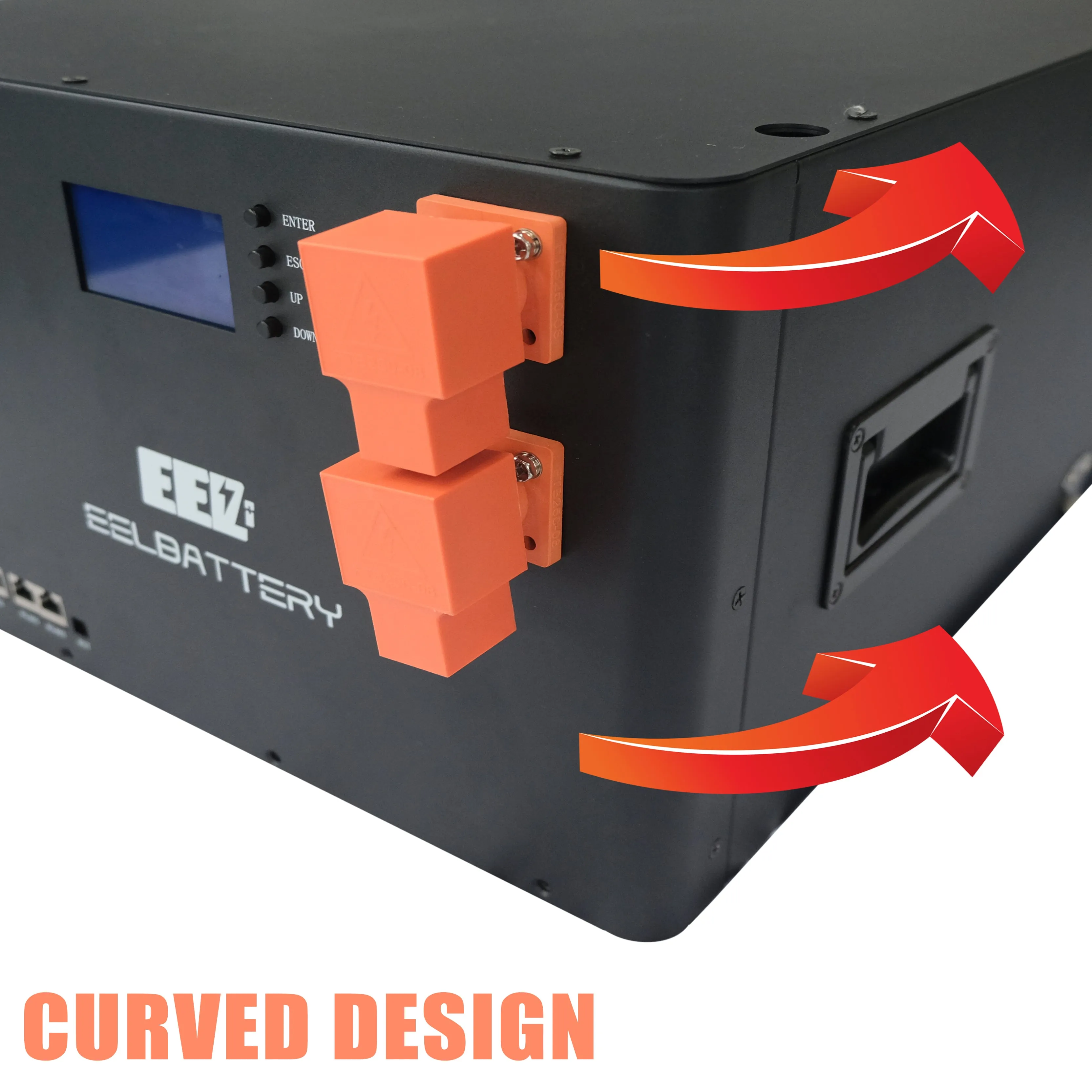 EEL 48V 16S V3 Server Rack Battery DIY 280 Box Kits with Bluetooth BMS Home Energy Storage Stackable Type