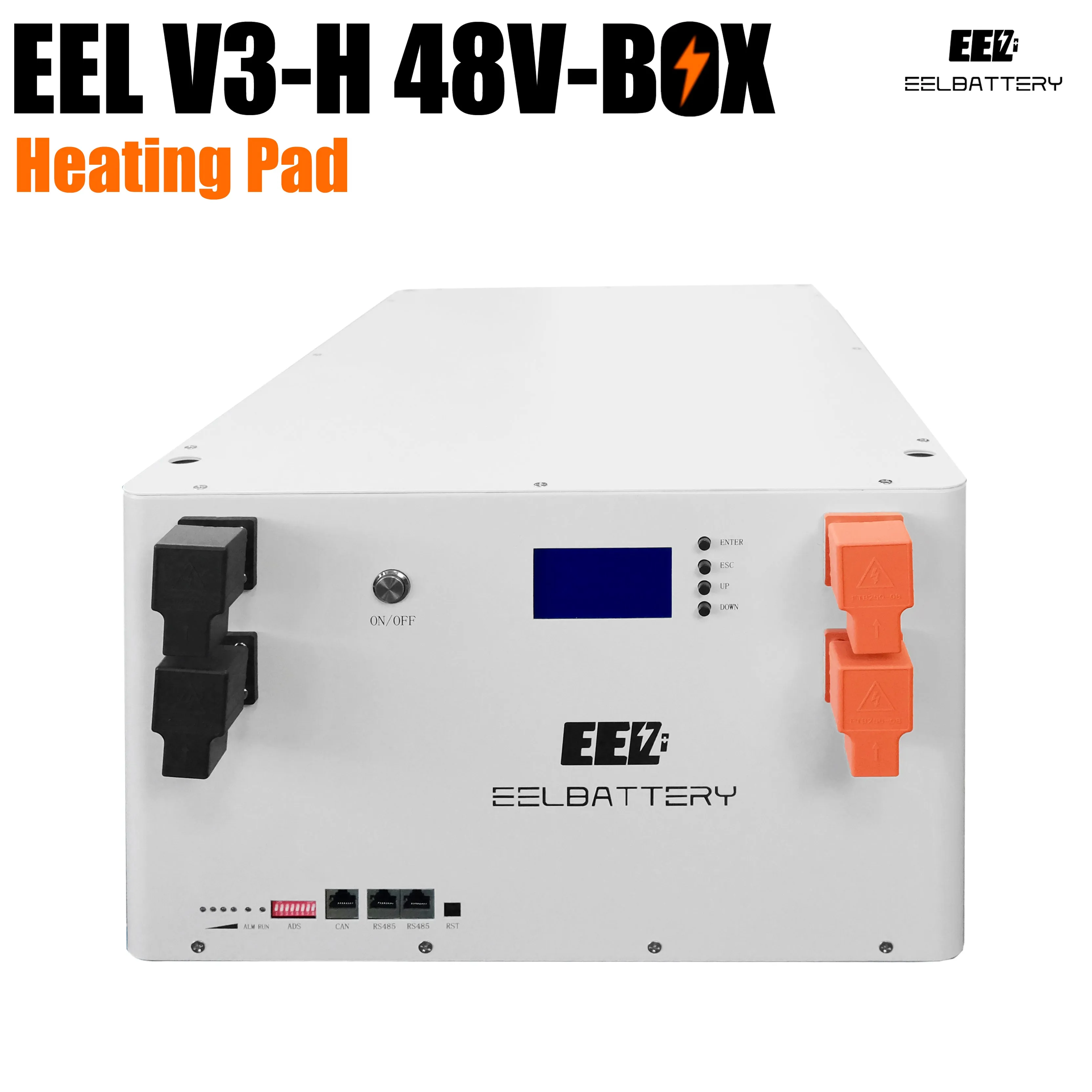 EEL 48V 16S V3 Server Rack Battery DIY 280 Box Kits with Bluetooth BMS Home Energy Storage Stackable Type