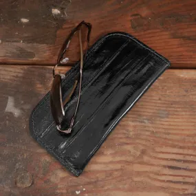 Eel Black Glasses Case