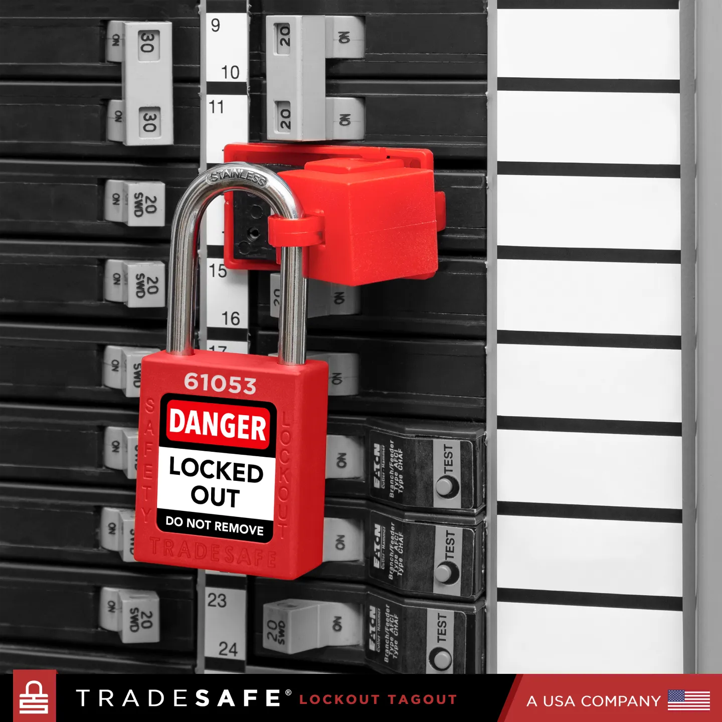 Electrical Lockout Tagout Kit – 1 Key Per Lock