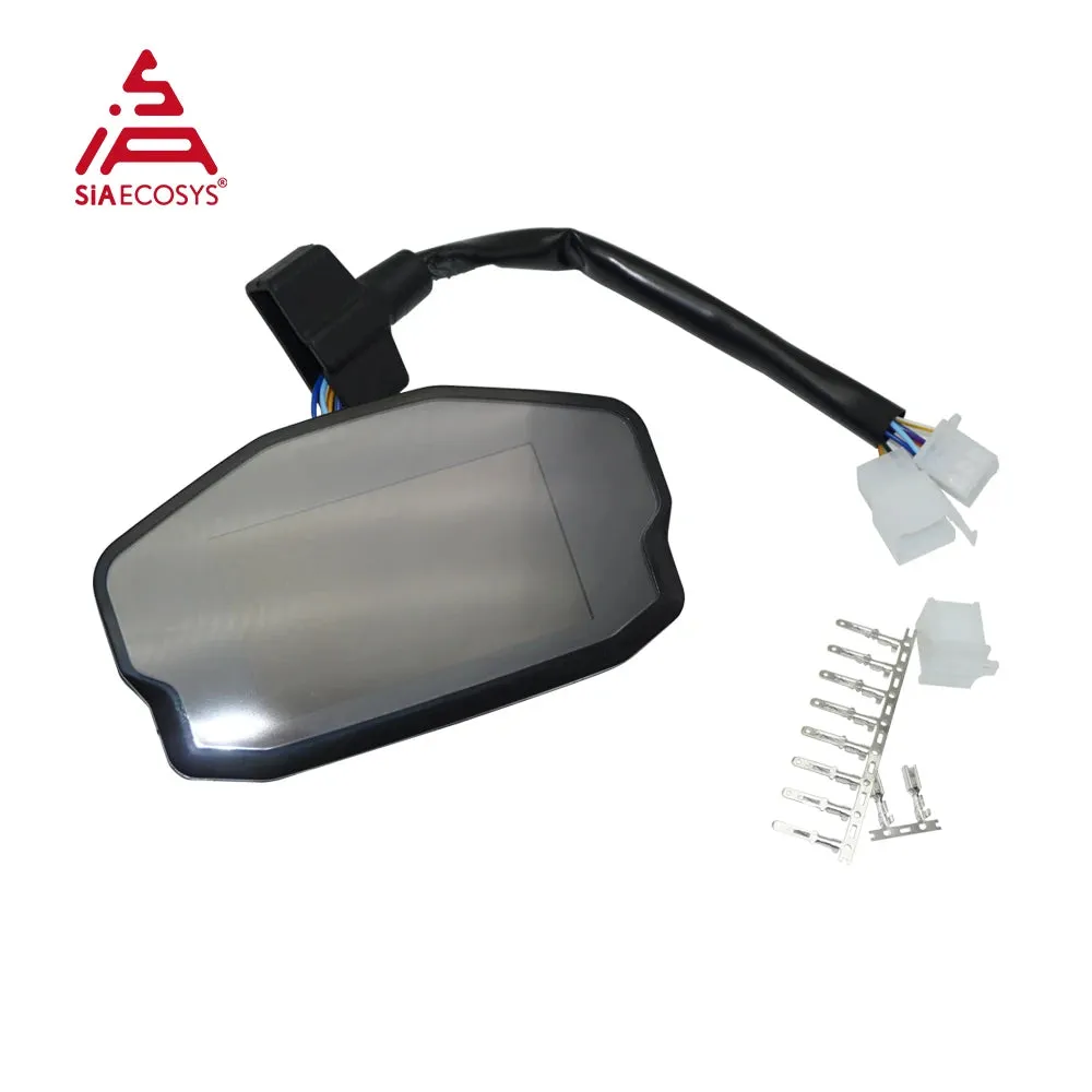 EM200-2sp CAN Controller with large Heat Sink with Adjustable DKD LCD-M LIN CAN-BUS communication optional LCD Speedometer