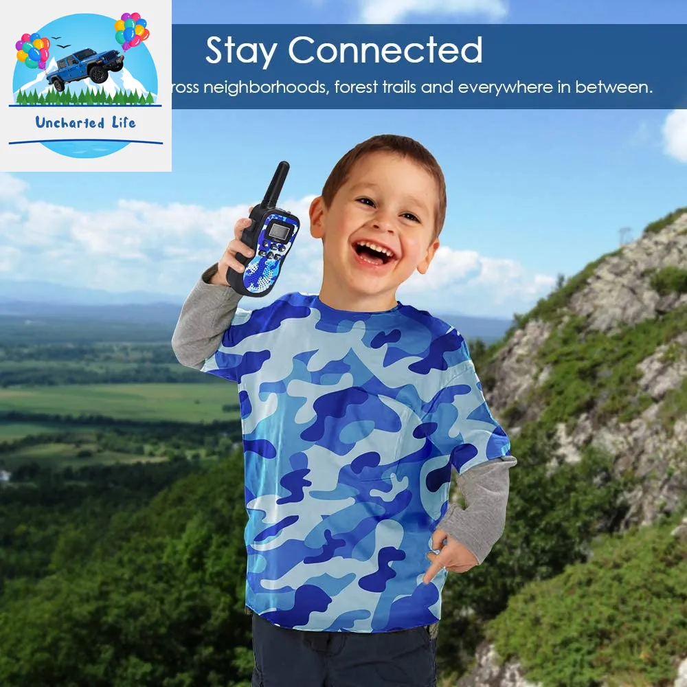 Enhanced Kids Walkie Talkies for Fun Glamping Adventures