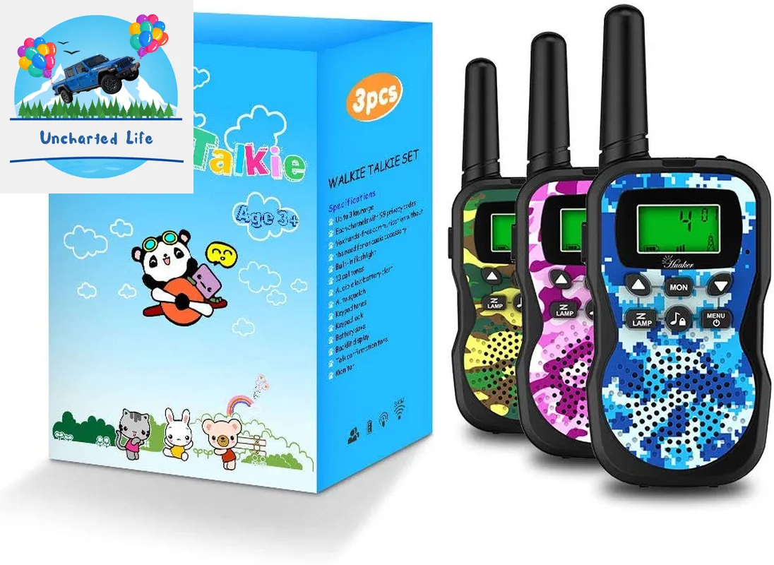 Enhanced Kids Walkie Talkies for Fun Glamping Adventures