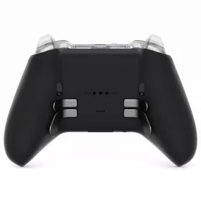 eXtremeRate Replacement Bottom Shell Case for Xbox Elite Series 2 Controller, Custom Black Back Housing Shell Cover for Xbox Elite Series 2 Core Wireless Controller Model 1797 - WITHOUT Controller - XDHE2P001