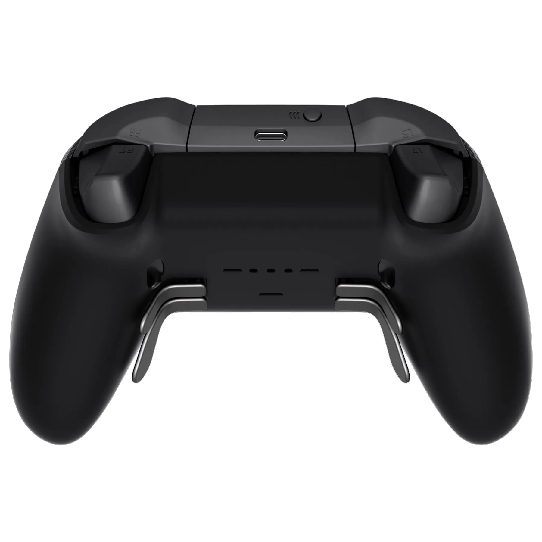 eXtremeRate Replacement Bottom Shell Case for Xbox Elite Series 2 Controller, Custom Black Back Housing Shell Cover for Xbox Elite Series 2 Core Wireless Controller Model 1797 - WITHOUT Controller - XDHE2P001