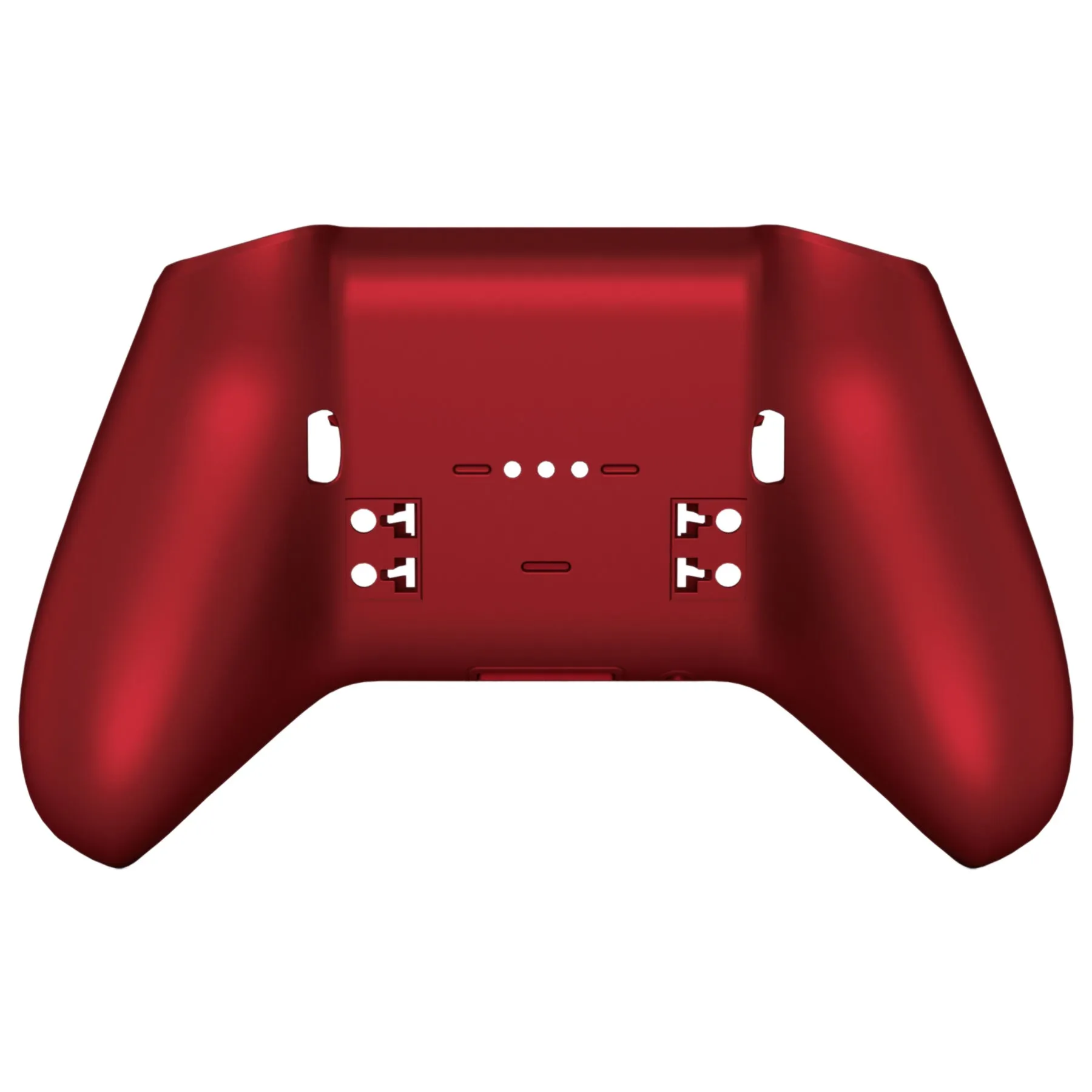 eXtremeRate Replacement Bottom Shell Case for Xbox Elite Series 2 Controller, Custom Scarlet Red Back Housing Shell Cover for Xbox Elite Series 2 Core Wireless Controller Model 1797 - WITHOUT Controller - XDHE2P002