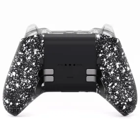 eXtremeRate Replacement Bottom Shell Case for Xbox Elite Series 2 Controller, Custom Textured White Back Housing Shell Cover for Xbox Elite Series 2 Core Wireless Controller Model 1797 - WITHOUT Controller  - XDHE2P008