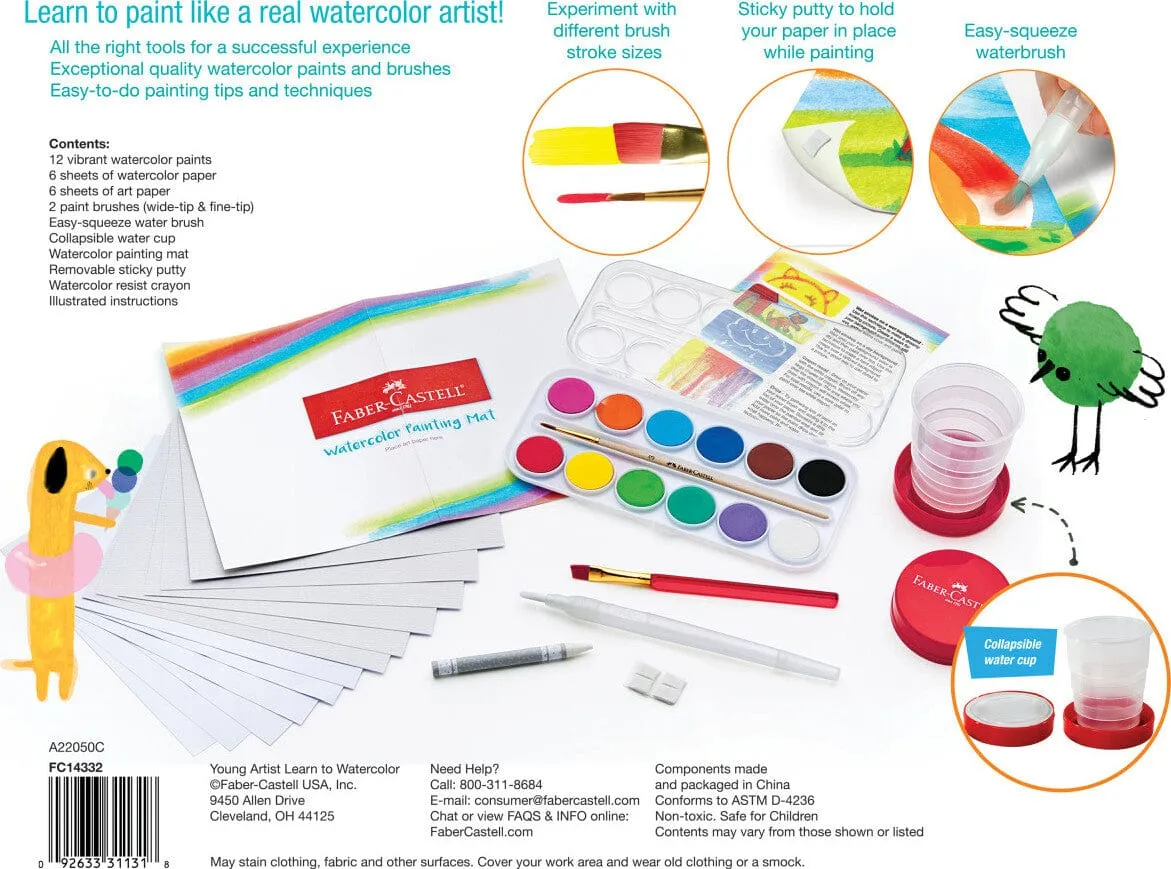 Faber-Castell Young Artist Learn to Watercolor