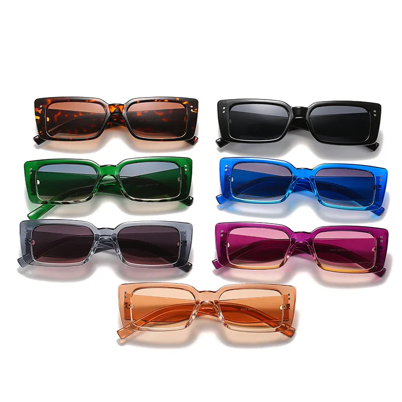 Fashion sunglasses street shooting ins net celebrity personality square big frame sunglasses