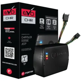 Fortin EVO-CHR.T4 Preloaded Module & T-Harness Combo (Chrysler, Dodge, Jeep & Volkswagen 2008 & Up Tip-Start Vehicles)