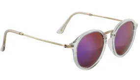Glassy Klien Polarized Clear/Pink Mirror