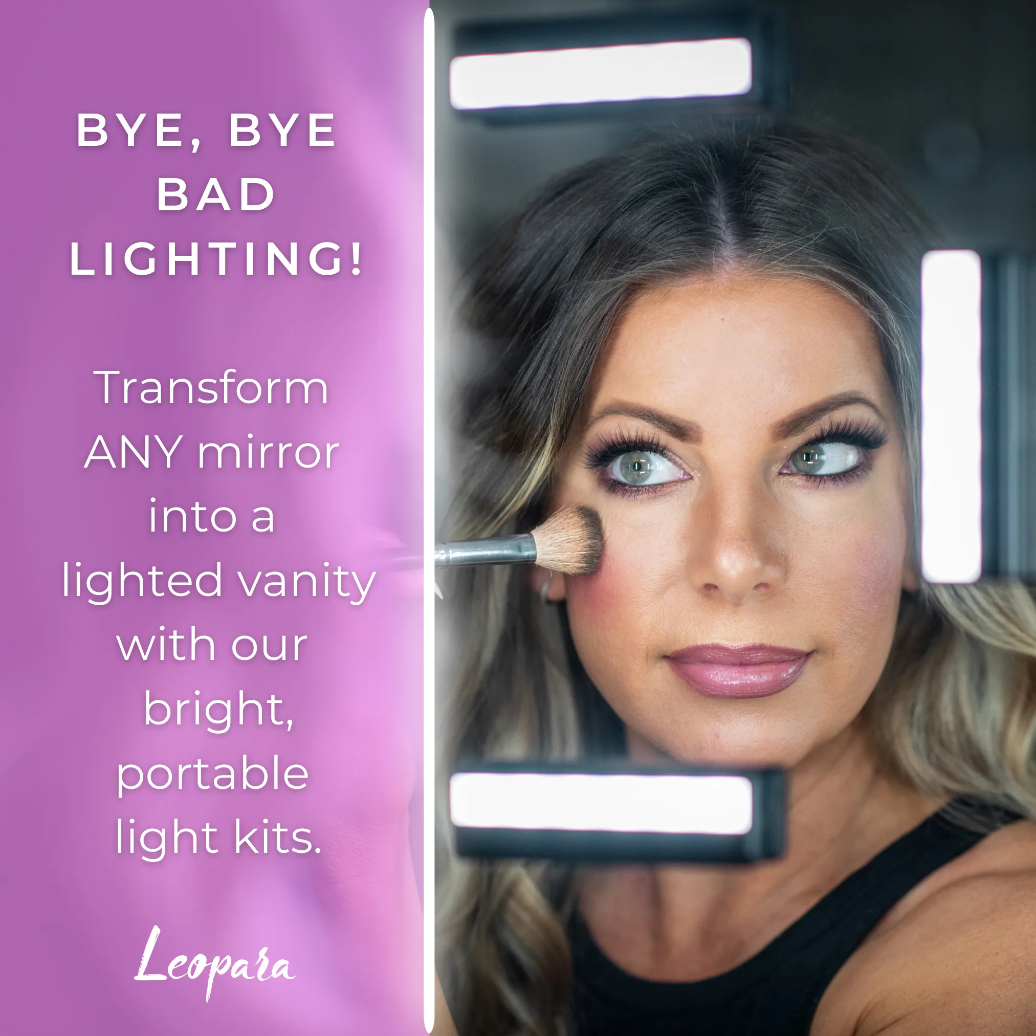 GLOW Portable Makeup Light Kit