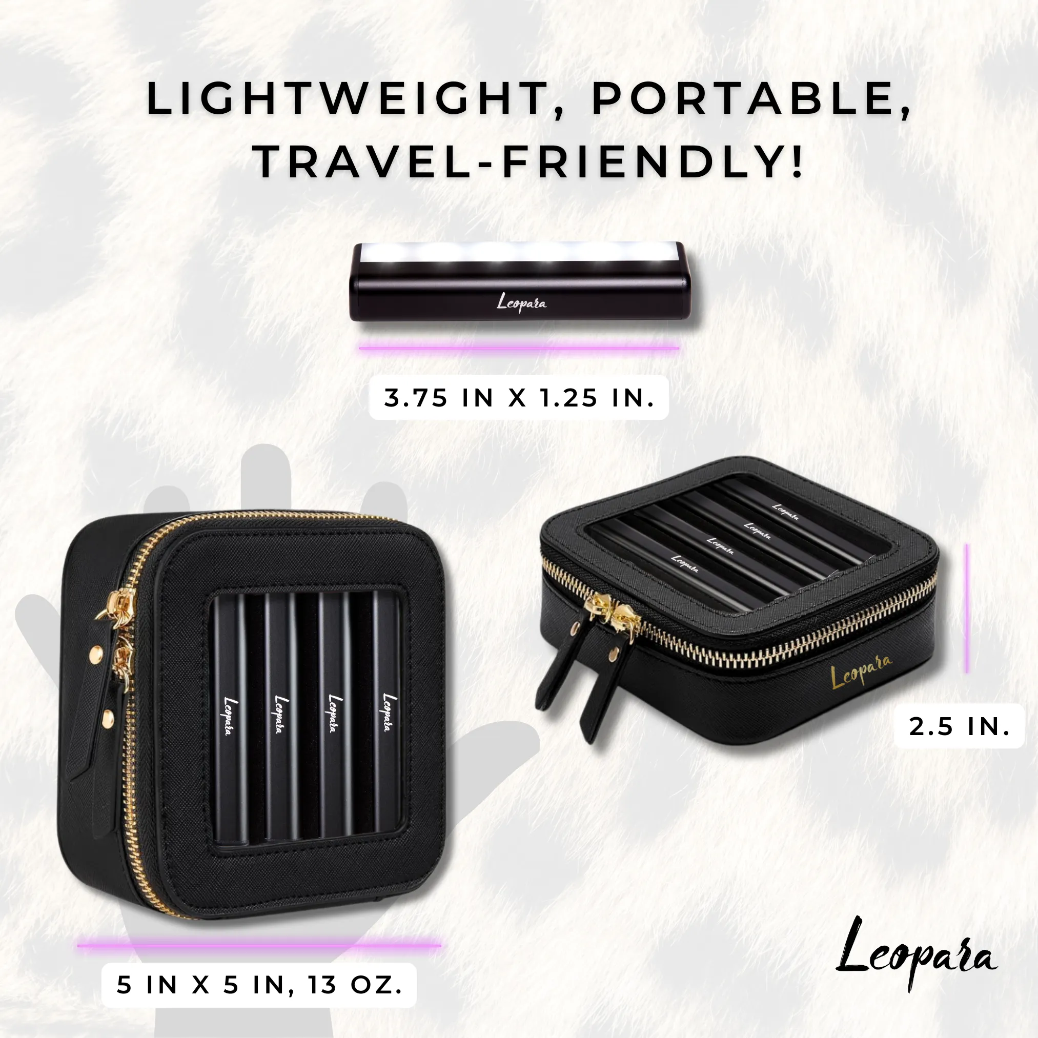 GLOW Portable Makeup Light Kit