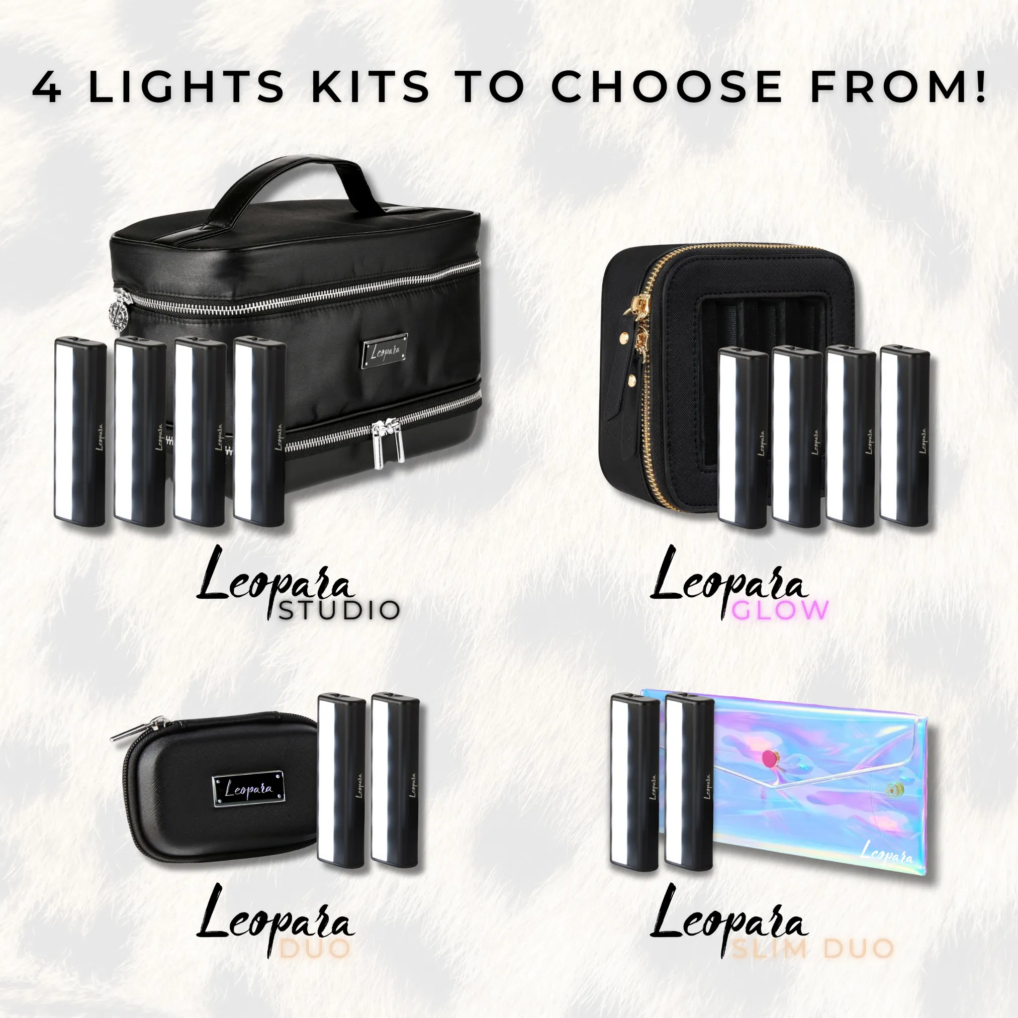 GLOW Portable Makeup Light Kit