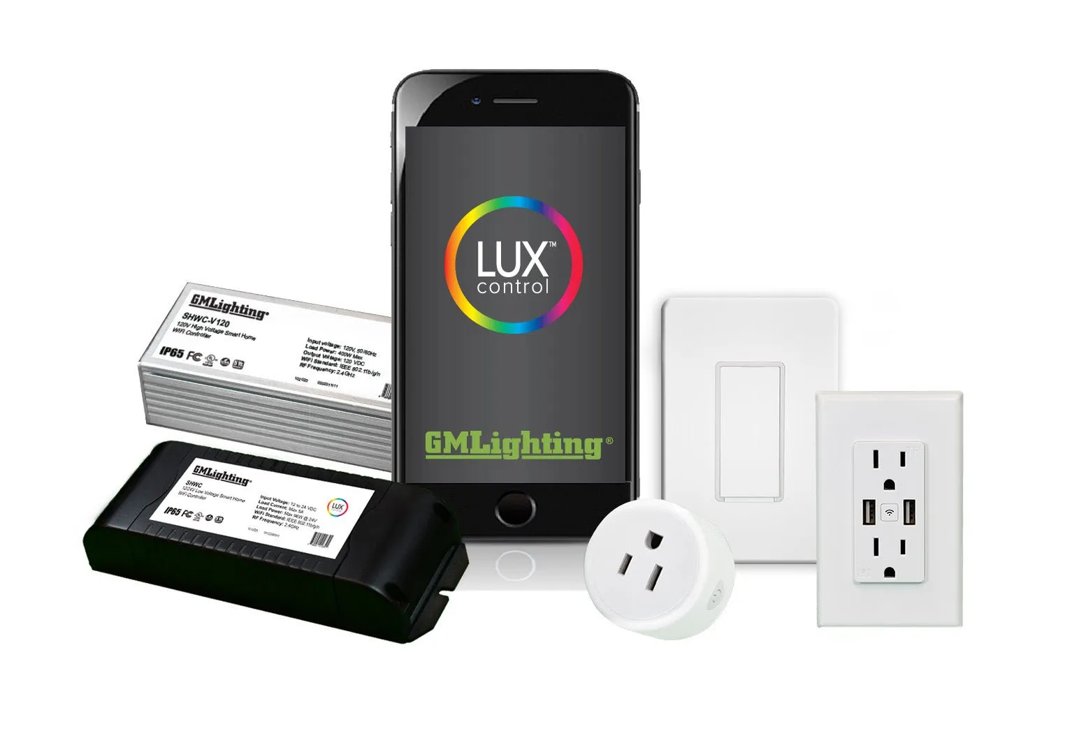 GM Lighting SHWC-RGBW LUXcontrol™ SMART RGBW Controller 12V/24V