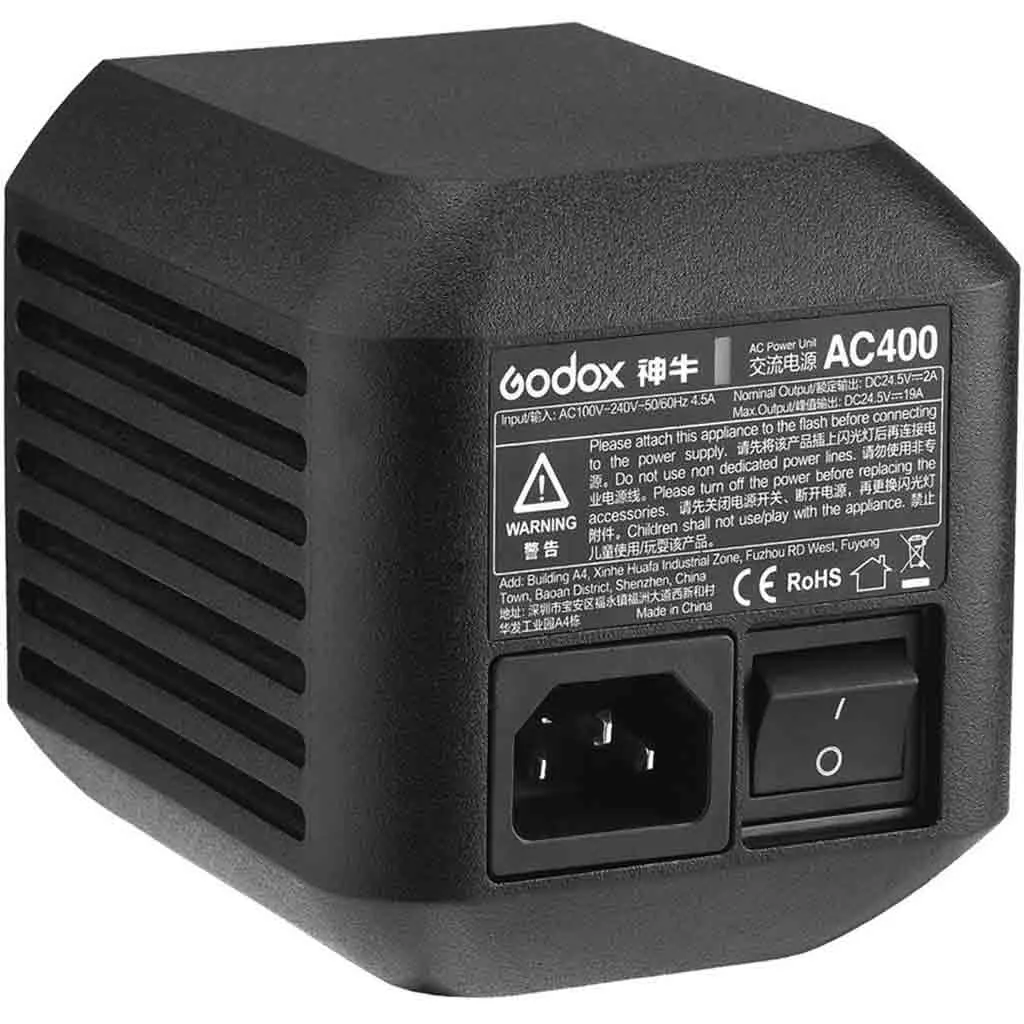 Godox AC400 AC Adapter for AD400PRO Flash