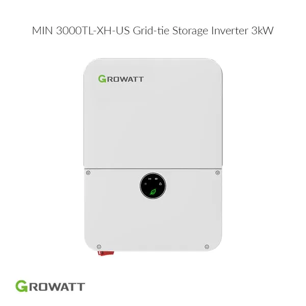 Growatt 3.0kW MIN 3000TL-XH-US Grid-Tie Inverter | Battery Storage Solar Inverter