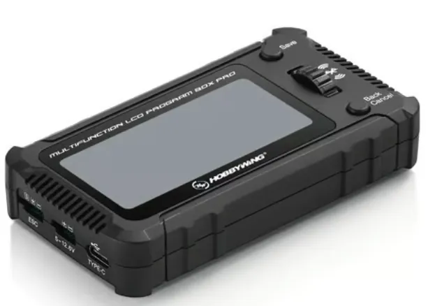Hobbywing 30502002 Multifunction LCD Bluetooth Program Box PRO (G3)