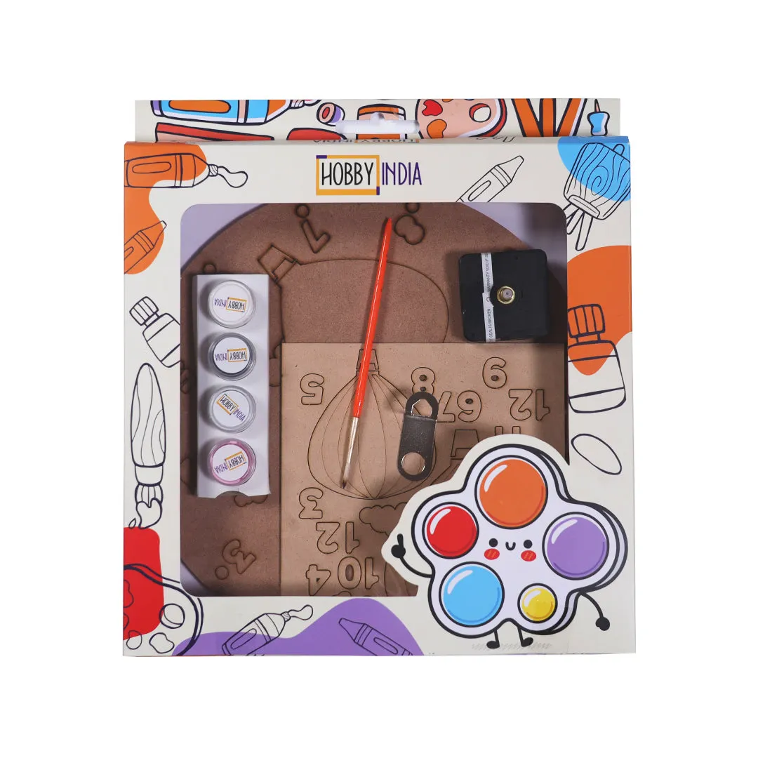 Hot Air Balloon Wall Clock DIY Kits