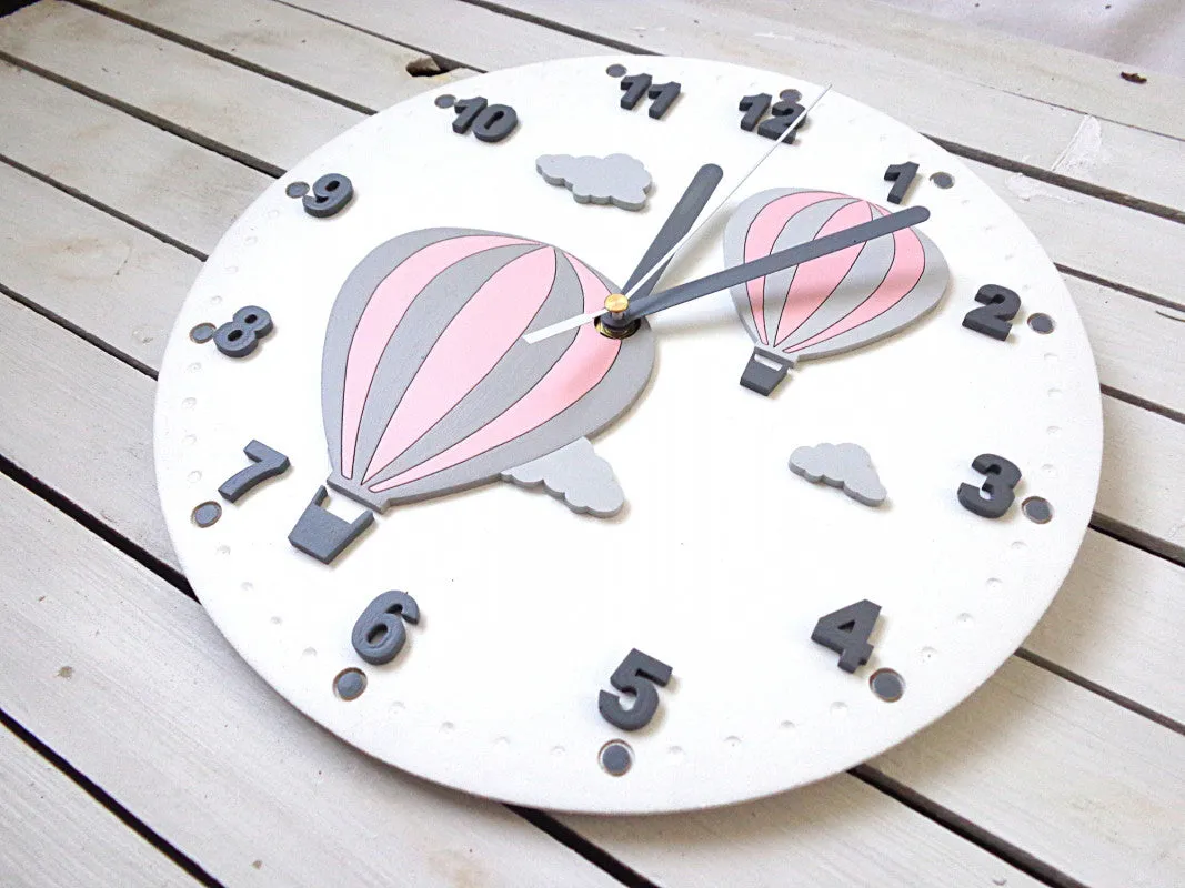 Hot Air Balloon Wall Clock DIY Kits