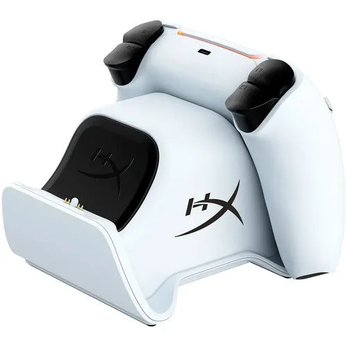 HP HyperX ChargePlay Duo, Controller Charging Station for PS5, USB, White - 51P68AA