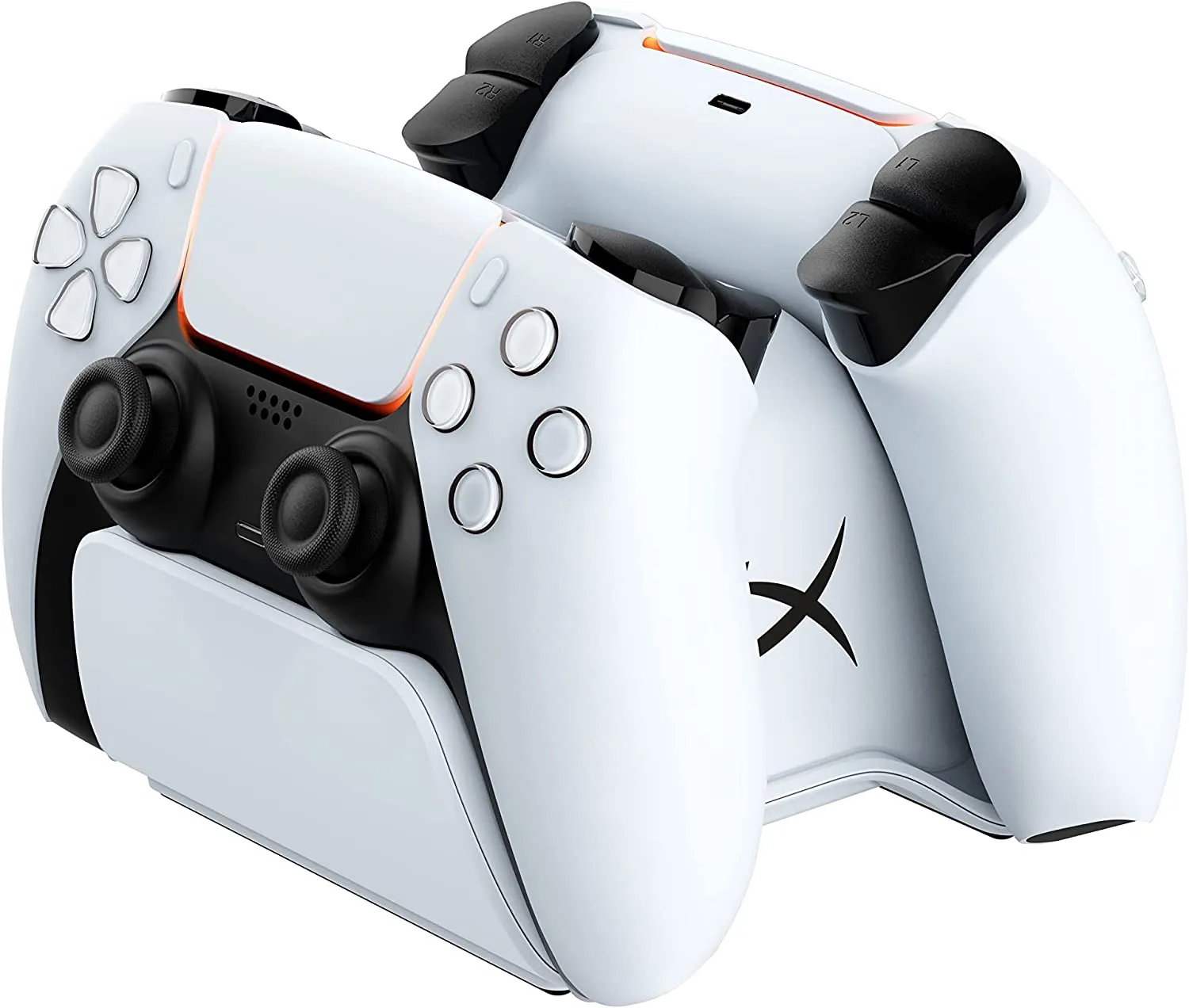 HP HyperX ChargePlay Duo, Controller Charging Station for PS5, USB, White - 51P68AA