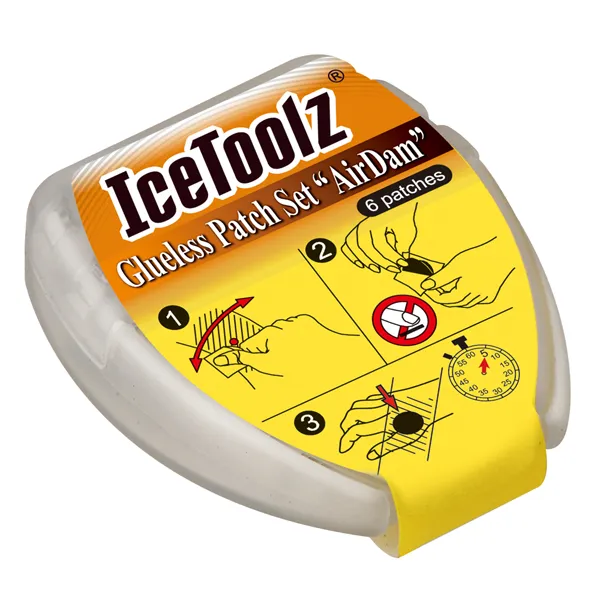 Icetoolz Glueless Patch Set AirDam, 6 patches per set