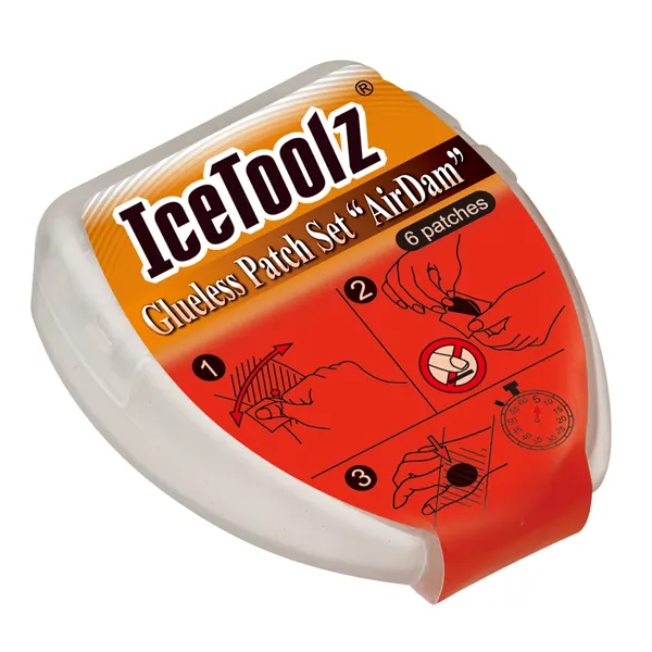 Icetoolz Glueless Patch Set AirDam, 6 patches per set
