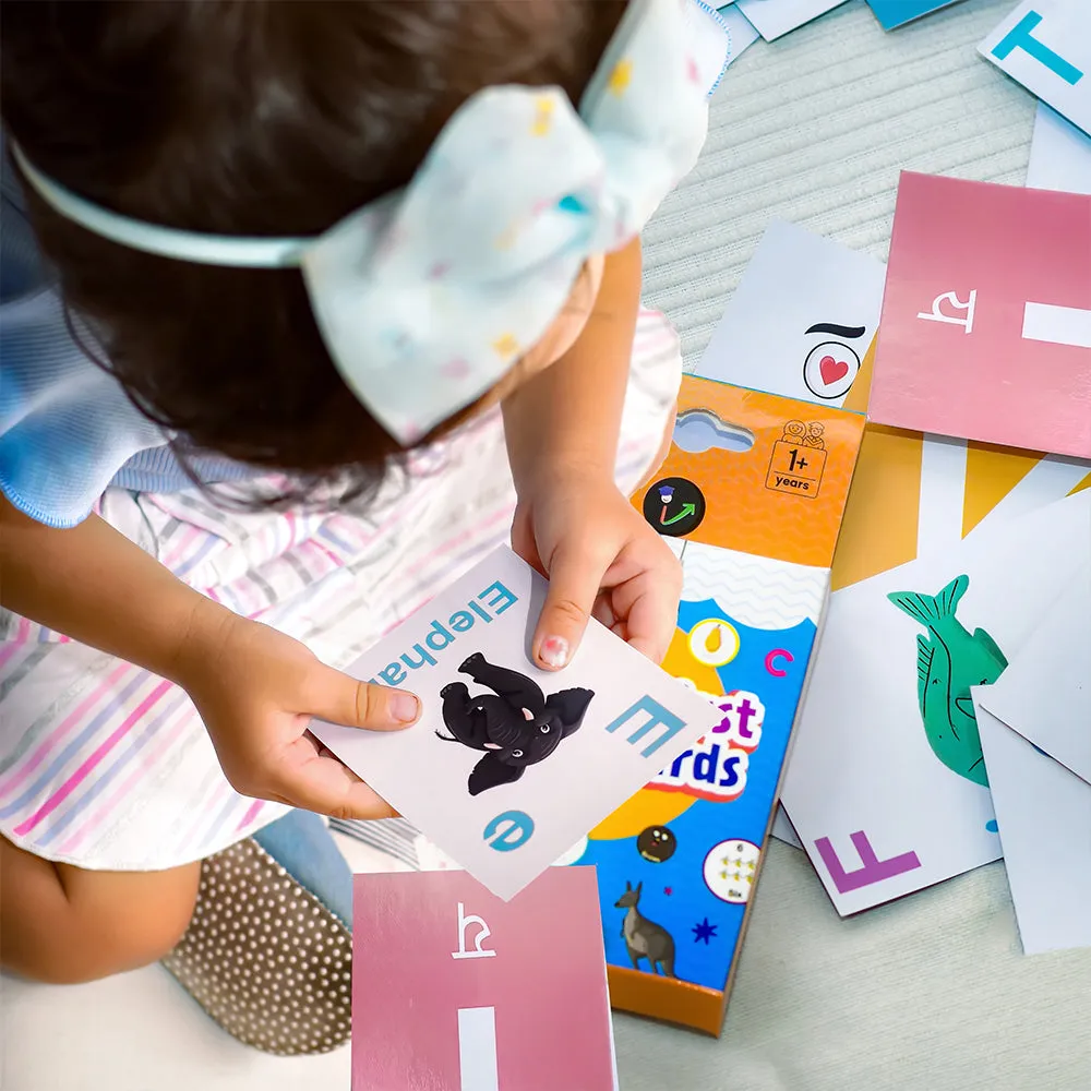 iLearnNgrow Baby's First Alphabets Flash Cards