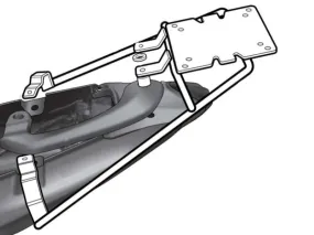 Keeway RKV 200S (11-24) SHAD Top Box Fitting Kit