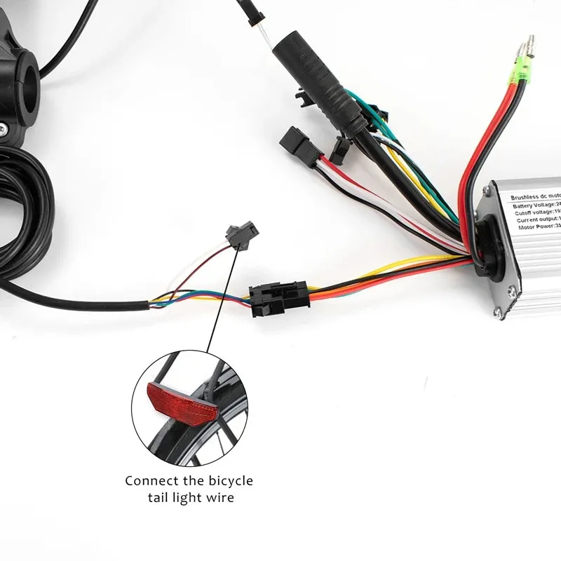 Kunray Brushless LCD Display for E-bike  24V/36V/48V 500w Controller Display Kits Electric Bicycle Scooter Motor Accessories