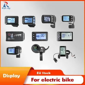 Kunray Brushless LCD Display for E-bike  24V/36V/48V 500w Controller Display Kits Electric Bicycle Scooter Motor Accessories