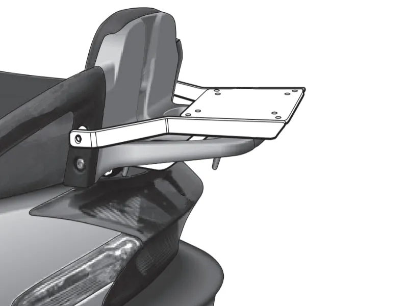 Kymco Grand Dink 125 (00-15) SHAD Top Box Fitting Kit