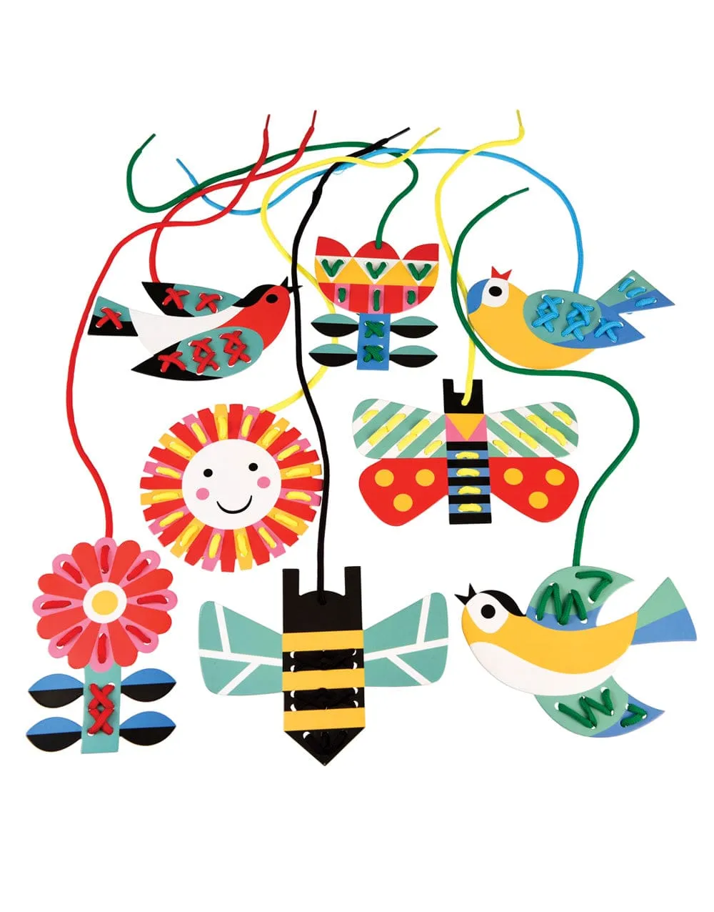 Learn to Stitch  - 8 Fun Activity Stitching Cards