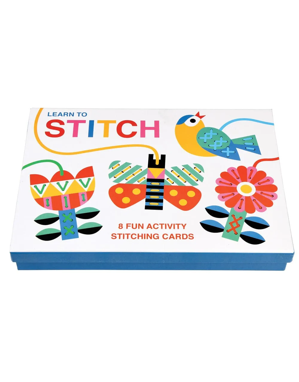 Learn to Stitch  - 8 Fun Activity Stitching Cards