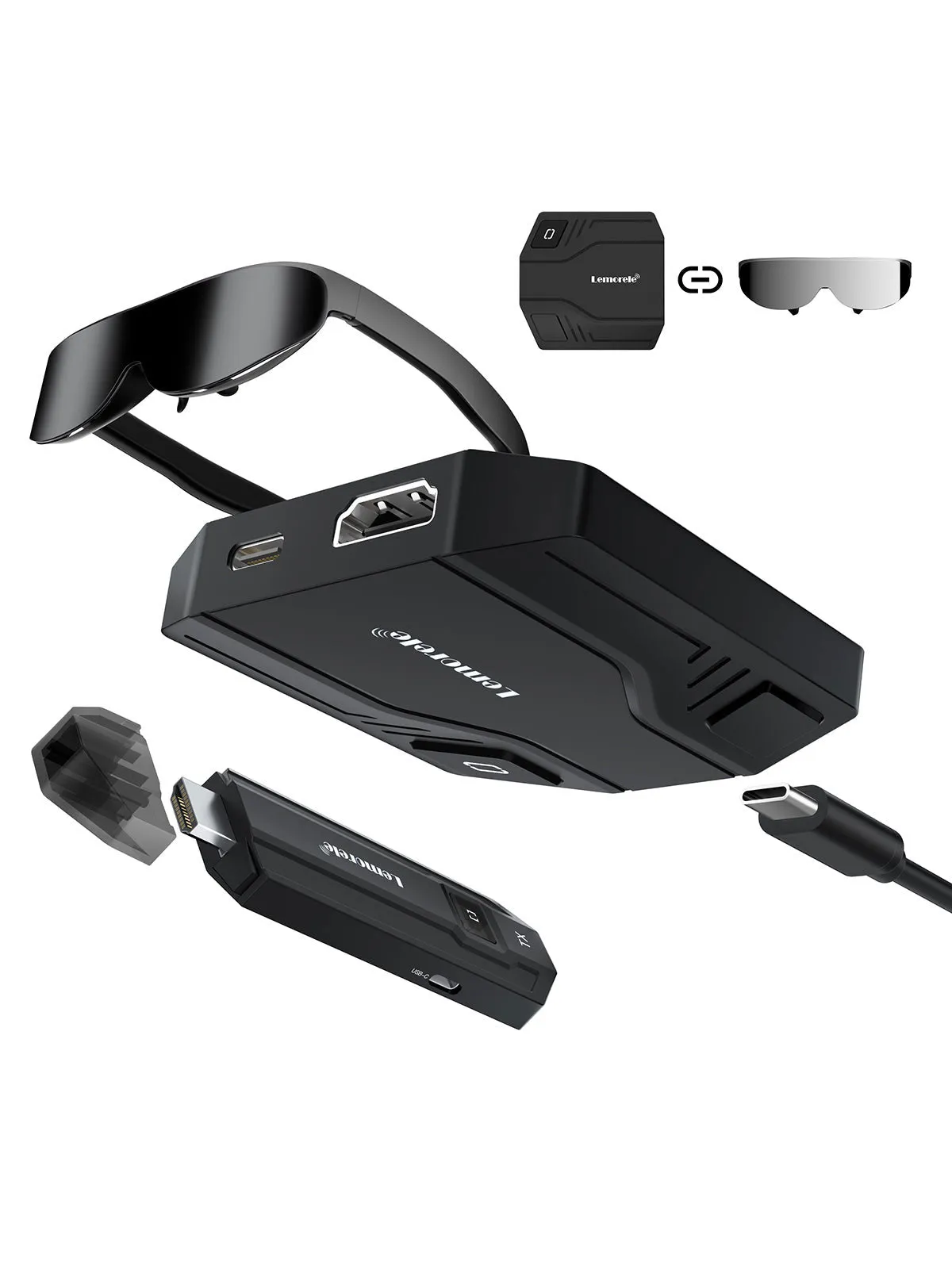 Lemorele Portable Wireless HDMI VR Transmitter Kit 【P30】
