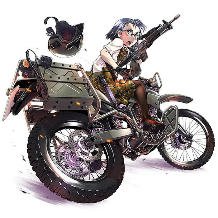 Little Armory LM002 Spy Bike KLX250 DX ver. 1/12